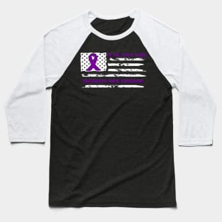 No One Fights Alone Narcissistic Abuse Awareness Baseball T-Shirt